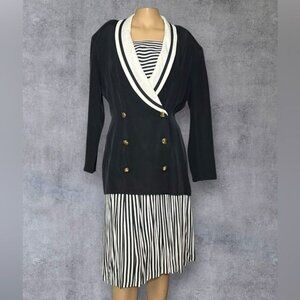 David Benjamin Collection Two-Piece Jacket Dress